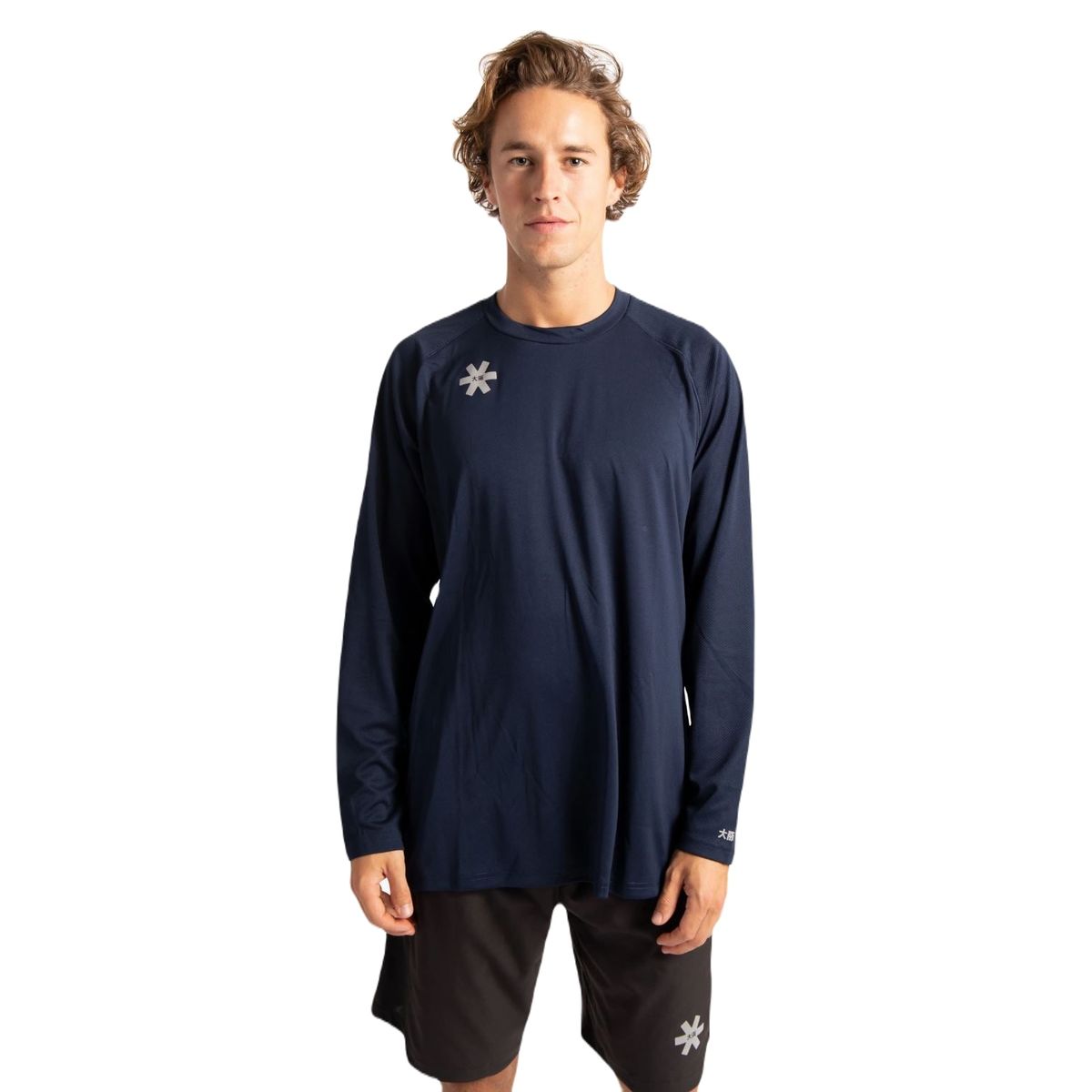 Osaka Men's Training Tee Long Sleeve (Mørkeblå) - M