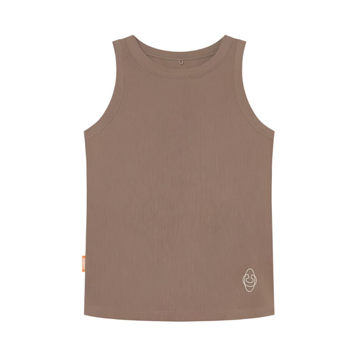 Cuera Active Rib Tank Top (Valnød) - XS