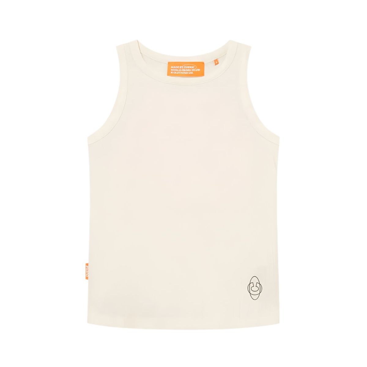 Cuera Active Rib Tank Top (Off White) - S