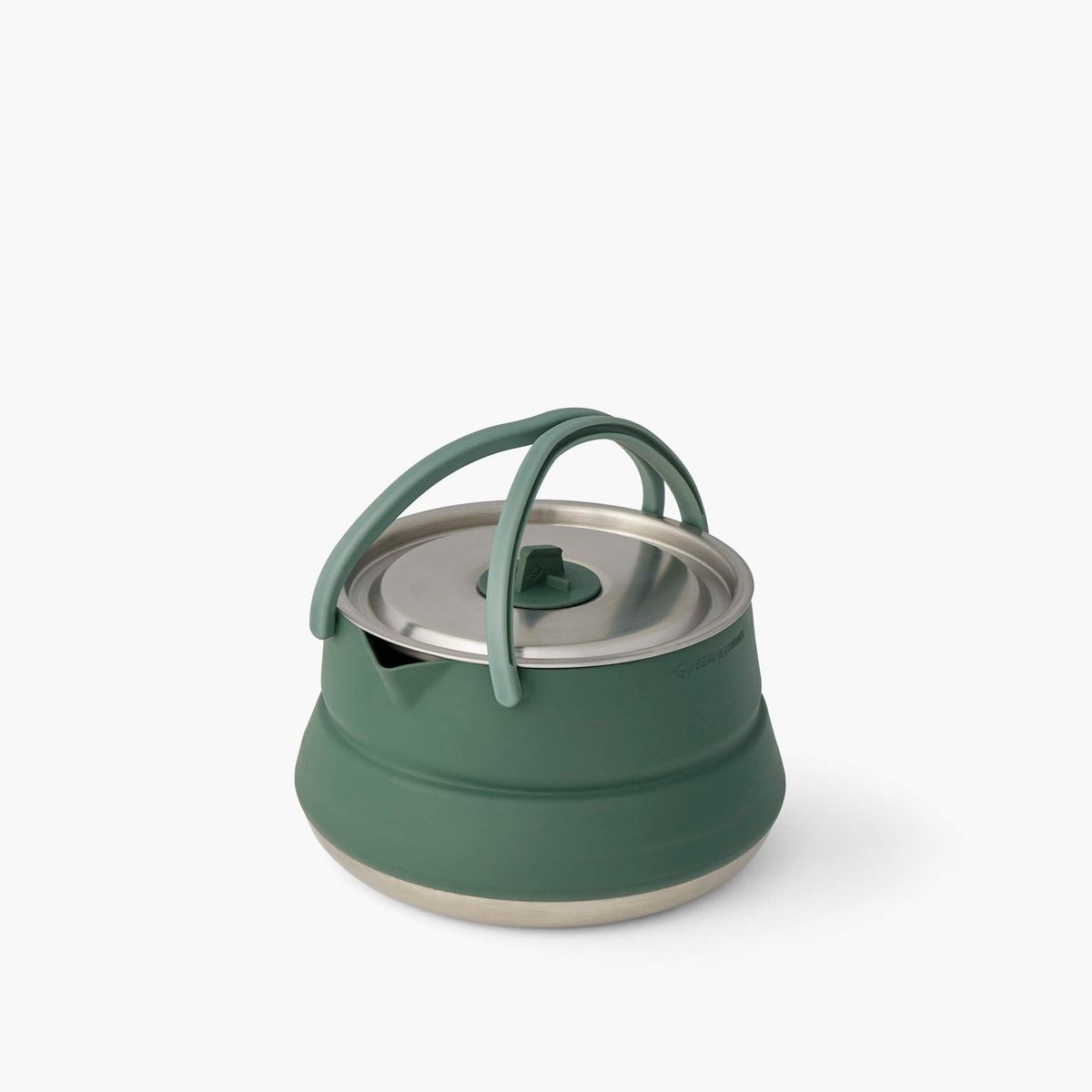 Sea to Summit Detour Stainless Steel Collapsible Kettle - 1.6L Laurel Wreath Green