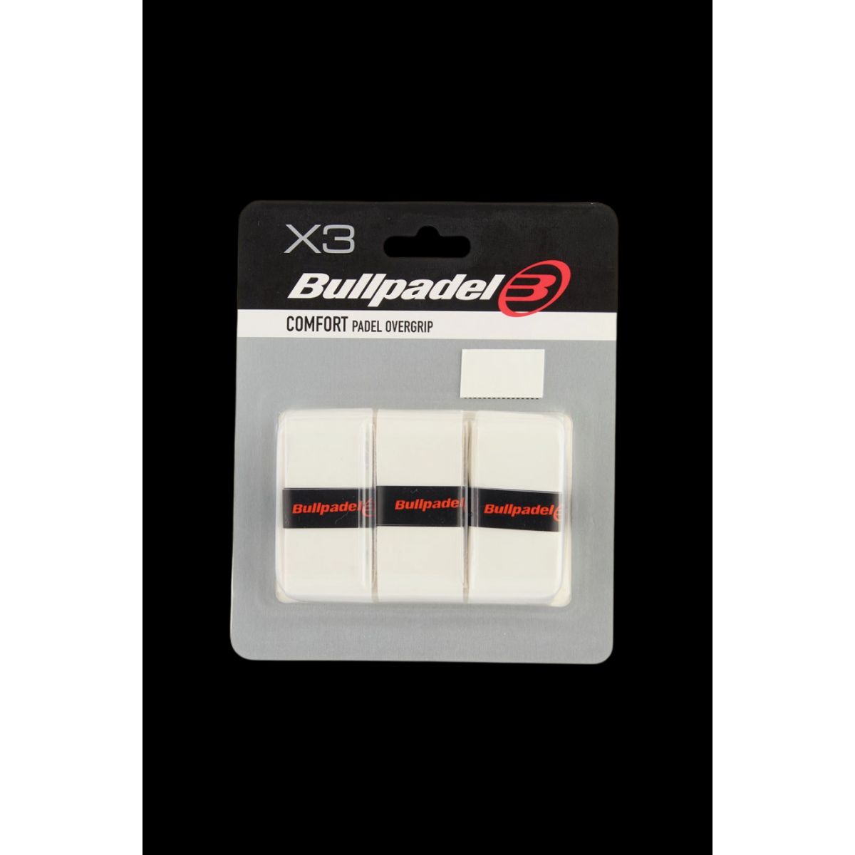 Bullpadel Overgrip - Komfort - Hvid - Overgrip