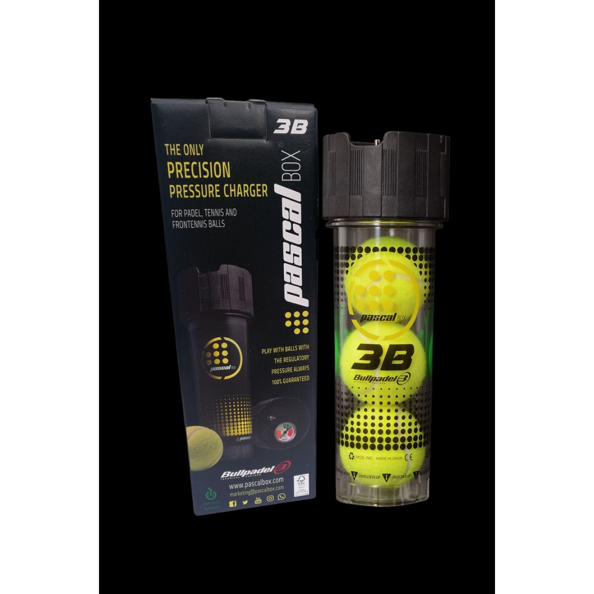 Bullpadel Pascal Box - Padel bolde