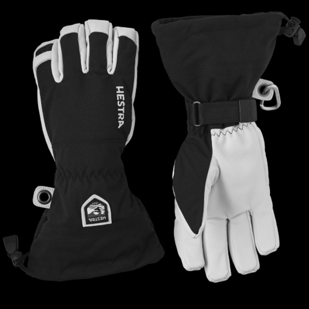 Army Leather Heli Ski 5-finger, 8