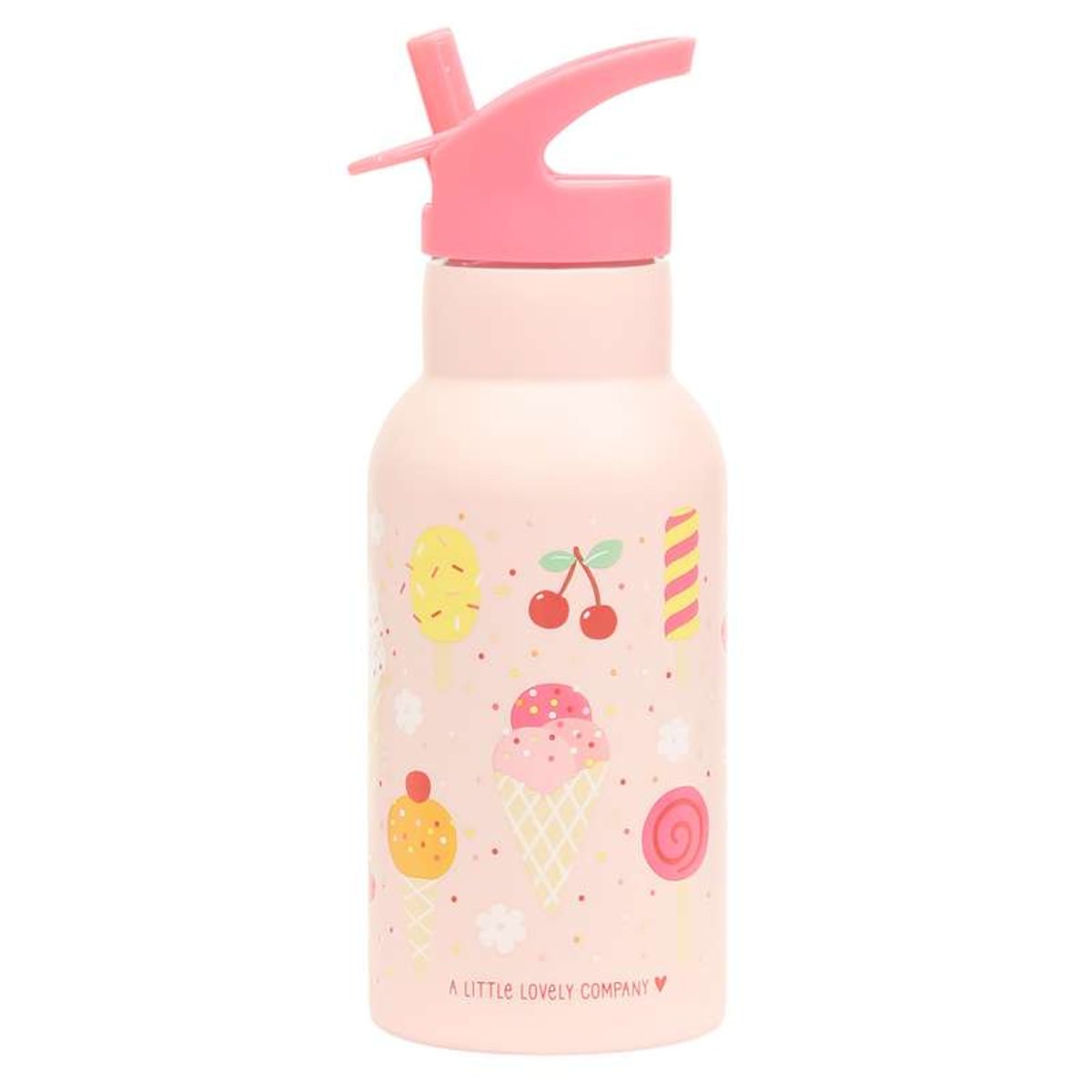 A Little Lovely Company Termodrikkedunk - 350 ml. - Icecream - Rosa