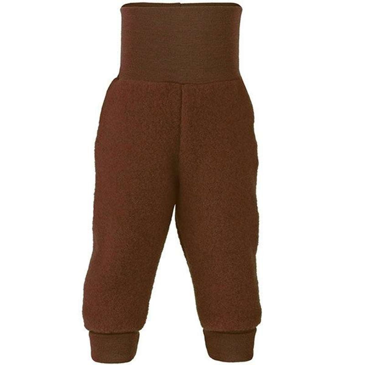 Engel Natur Baby Bukser - Uldfleece - Cinnamon Melange