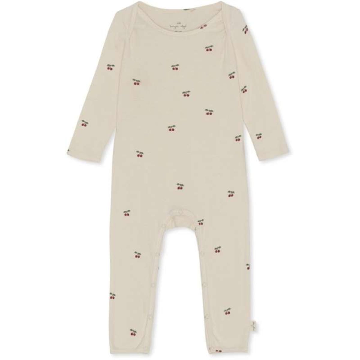 Konges Sløjd Onesie heldragt GOTS - CHERRY