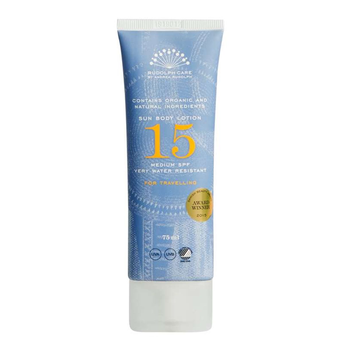 Rudolph Care Sun Body Lotion SPF15 - Travel Size - 75ml