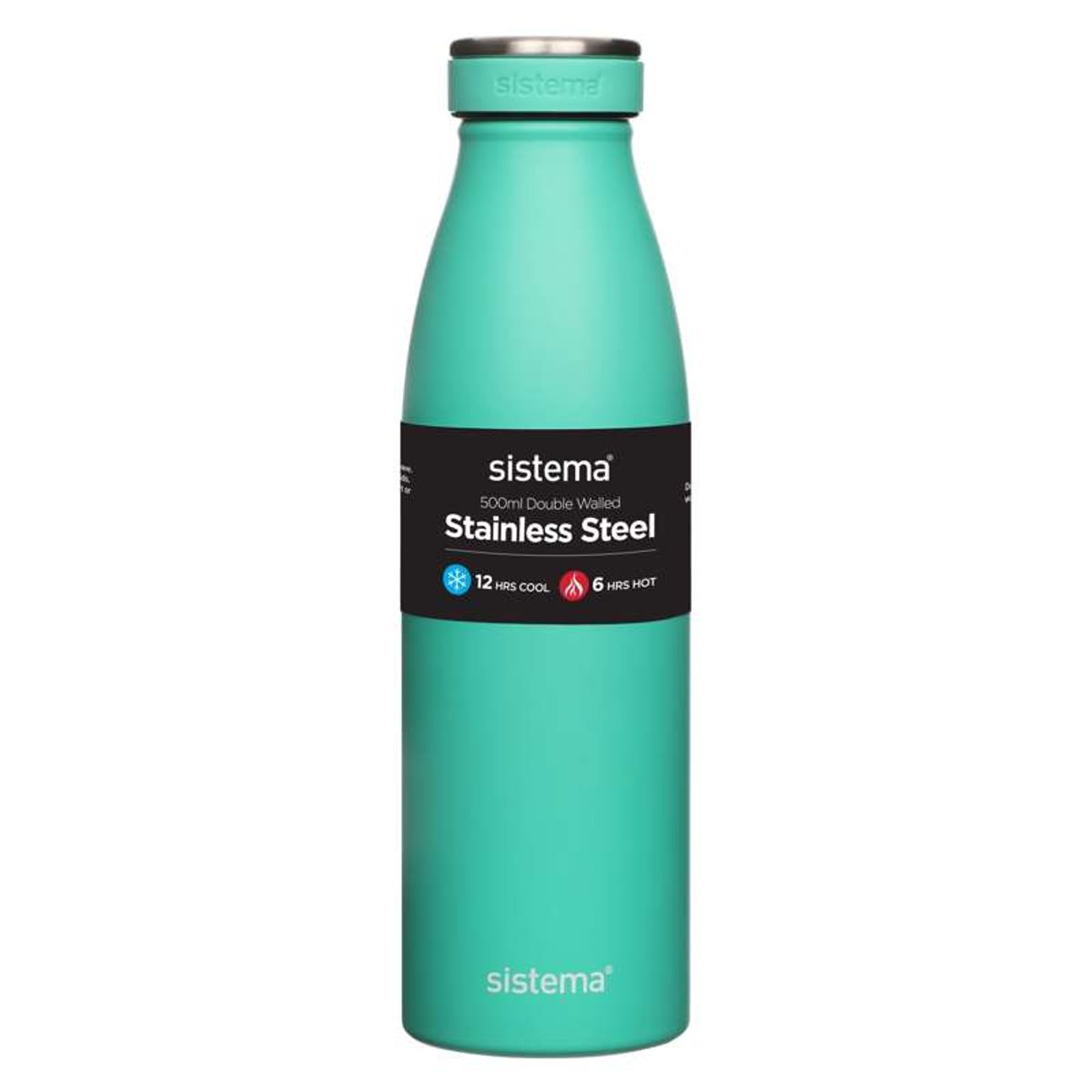 Sistema Termoflaske - Rustfrit Stål - 500ml - Minty Teal