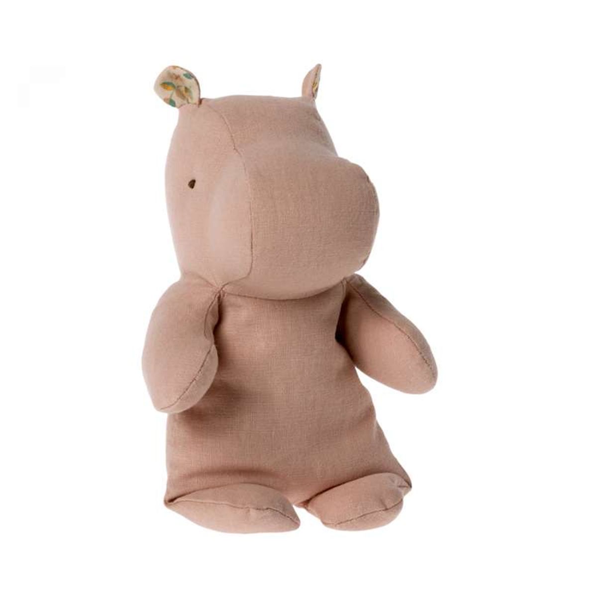 Maileg Safari Friends - Lille Flodhest Bamse - Soft Rose