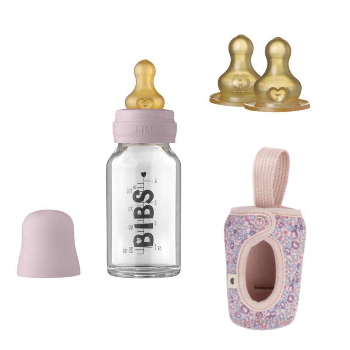 BIBS Bottle Bundle - No9 - Lille - Dusky Lilac/Eloise