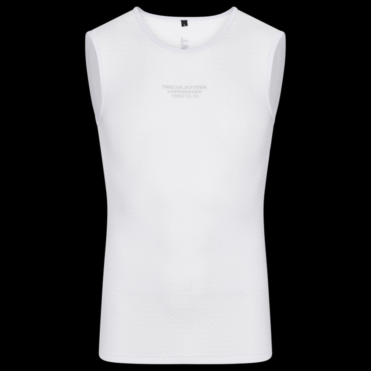 Twelve Sixteen Cykelundertrøje Tanktop Hvid - Medium