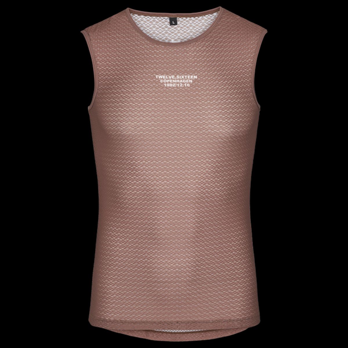 Twelve Sixteen Cykelundertrøje Tanktop Brun - XL