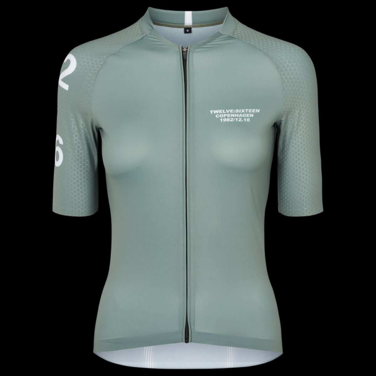 Twelve Sixteen Cykeltrøje Sky Pro Jersey Turf Grøn Kvinder Fit - XXXL