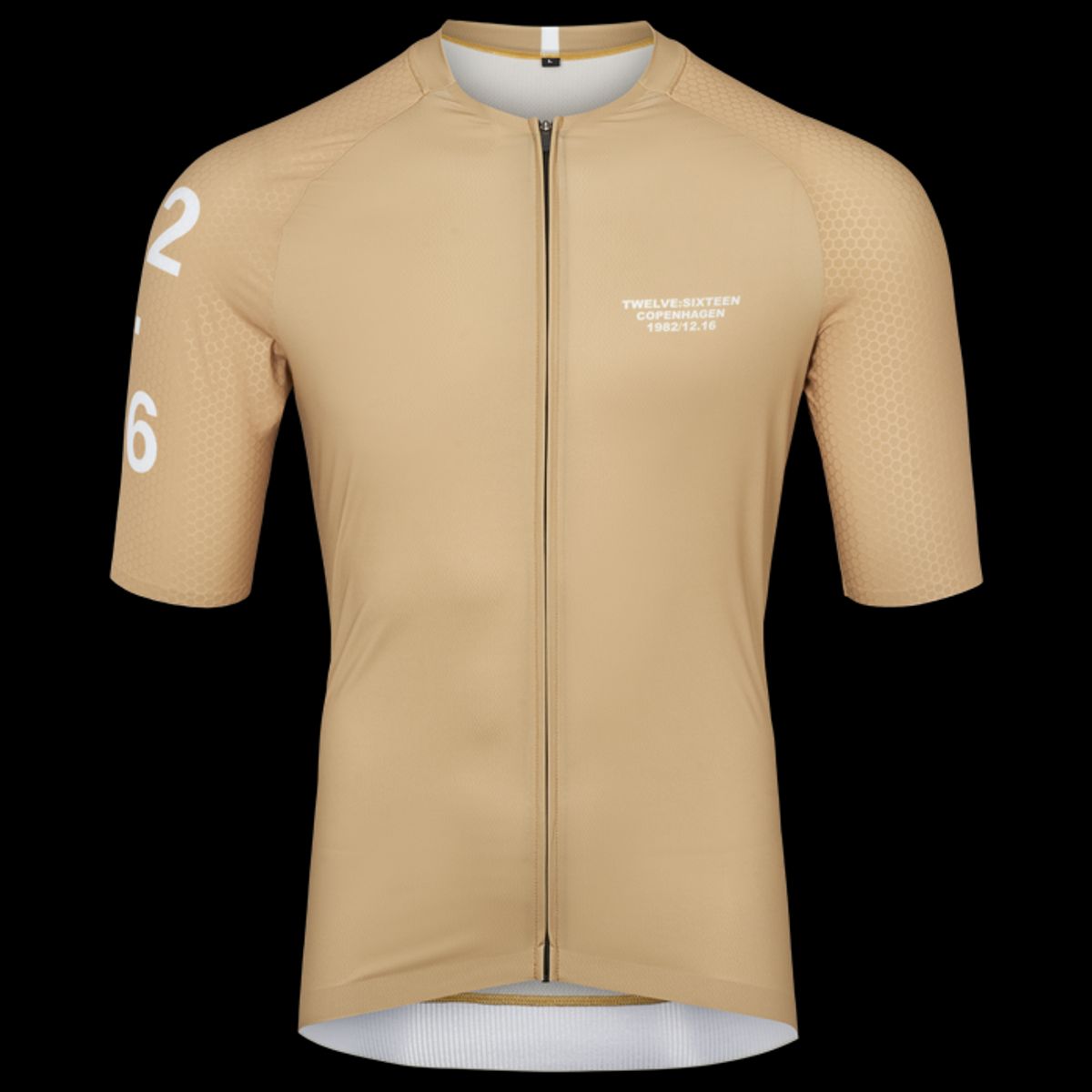 Twelve Sixteen Cykeltrøje Sky Pro Jersey L. Beige Rich - Large