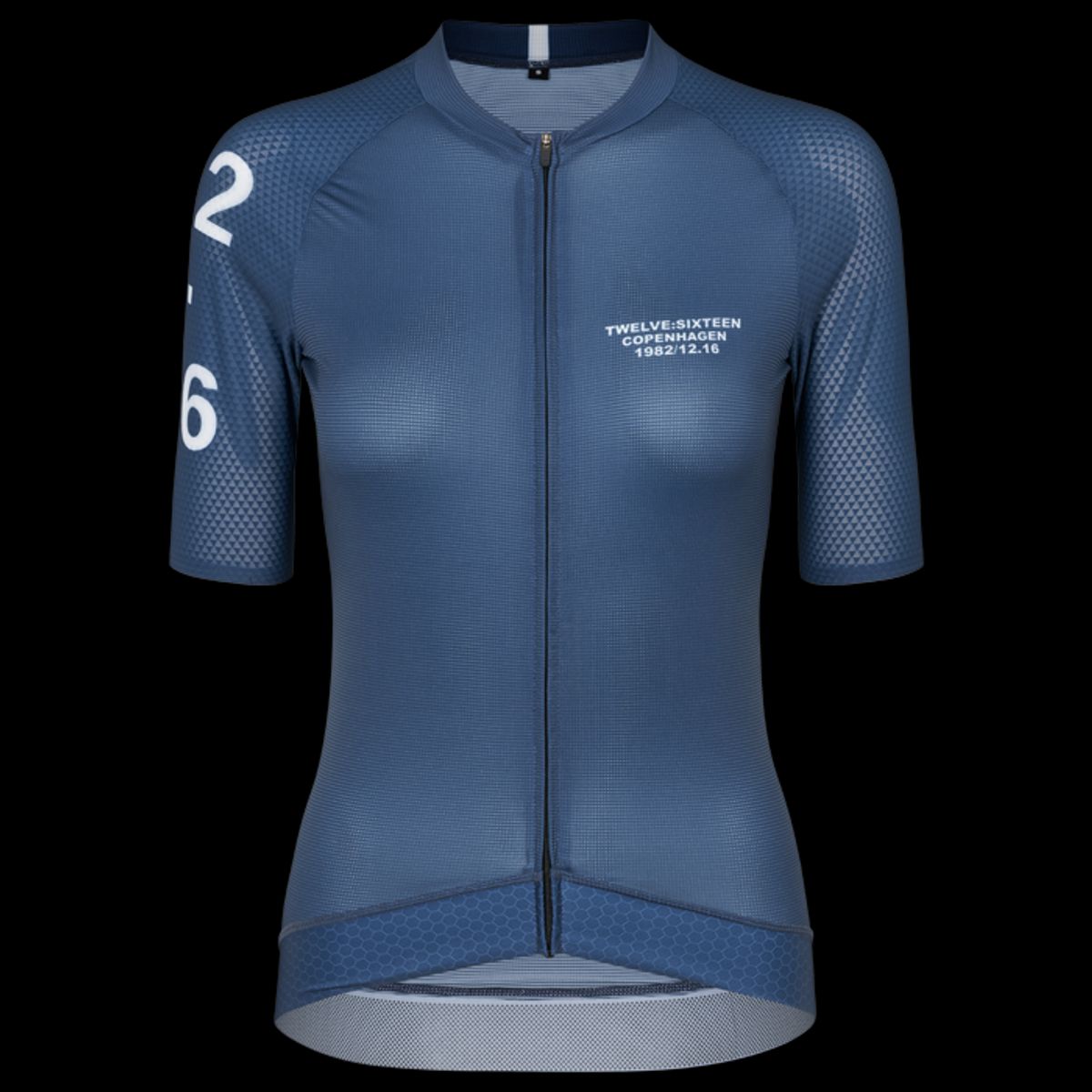 Twelve Sixteen Cykeltrøje Sky Jersey Blå Kvinder Fit - Large