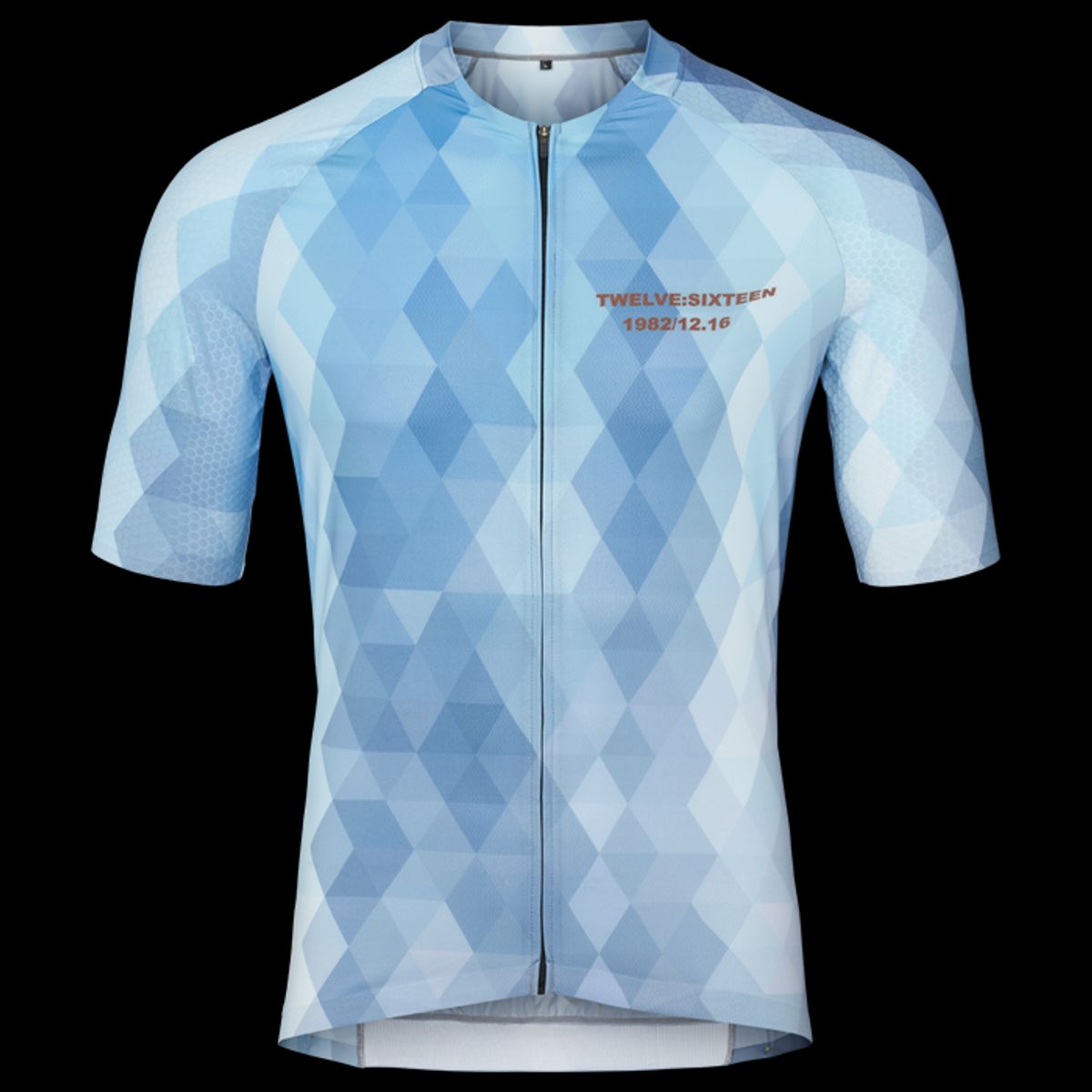 Twelve Sixteen Cykeltrøje Sky Pro Jersey L. Blue Multi - XL / Blue