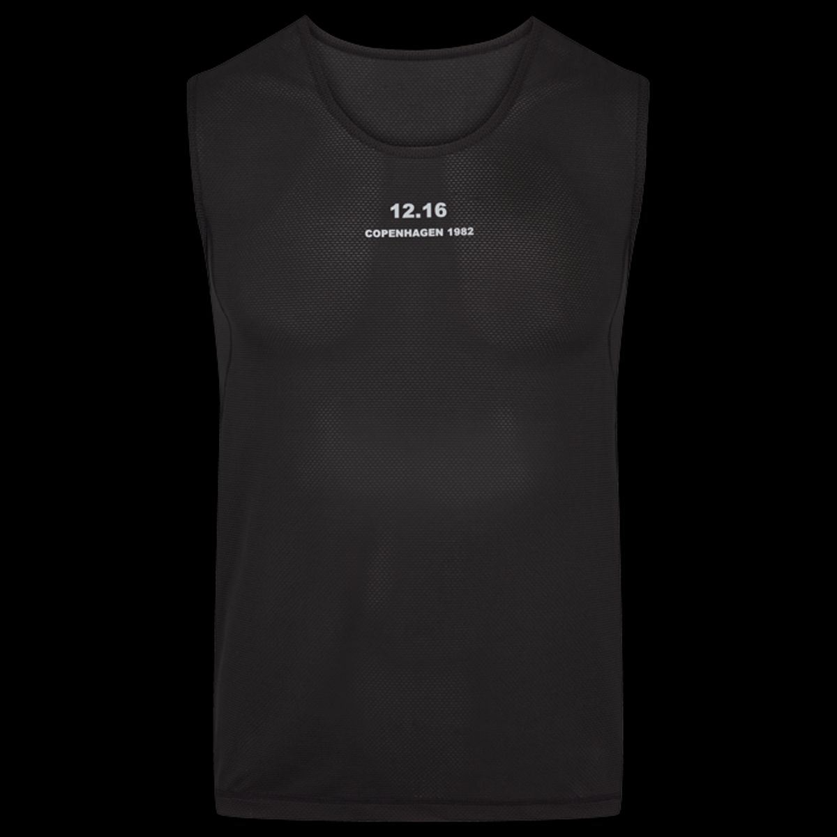 Twelve Sixteen Cykelundertrøje Tanktop Sort - XXXL