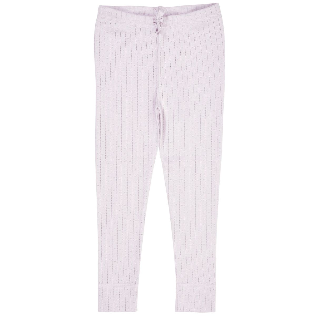 POINTELLE JUNIOR LEGGINS M. BINDEBÅND - LAVENDER - LAVENDER / 68