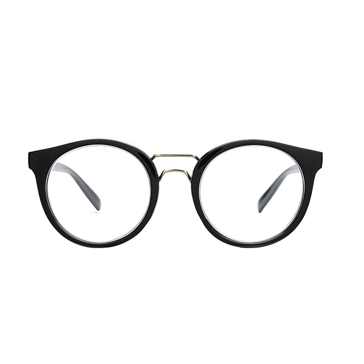 Biella Black Læsebrille - CLASSIC - Black / +3