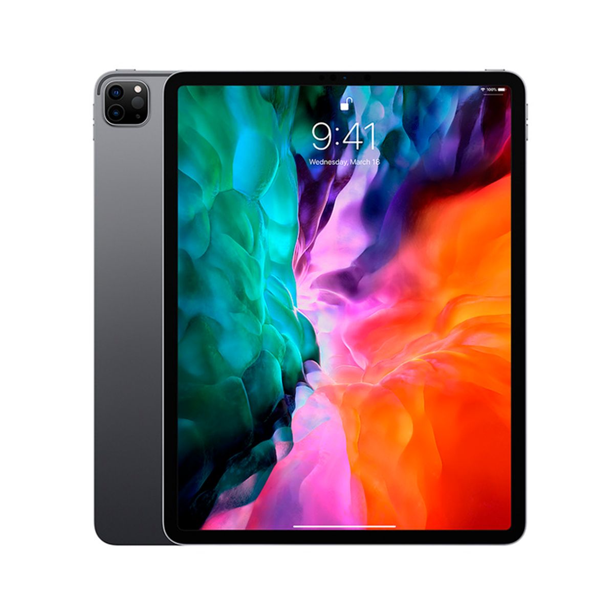 Brugt iPad Pro 12.9" 4. Gen (2020) Cellular - 128GB / Brugbar / Hvid