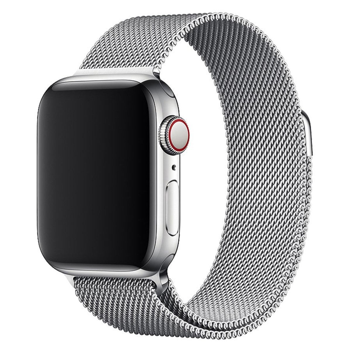 Lippa Apple Watch rustfri stål rem 38/40/41, Sølv