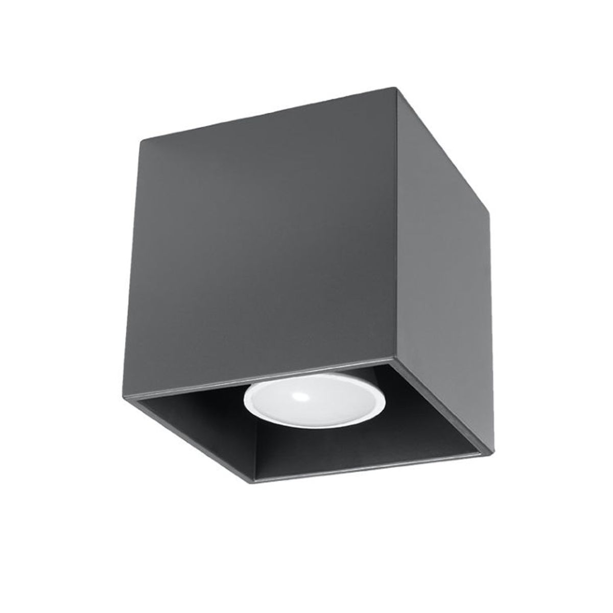 Loftlampe QUAD 1 antracit