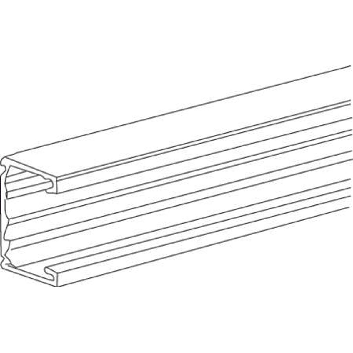 Kanalbund Hvid A 2,5M Tek U 123