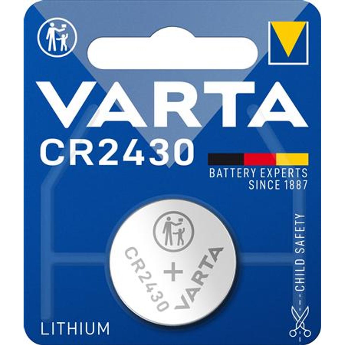 Batteri Cr2430 3,0V 280Mah