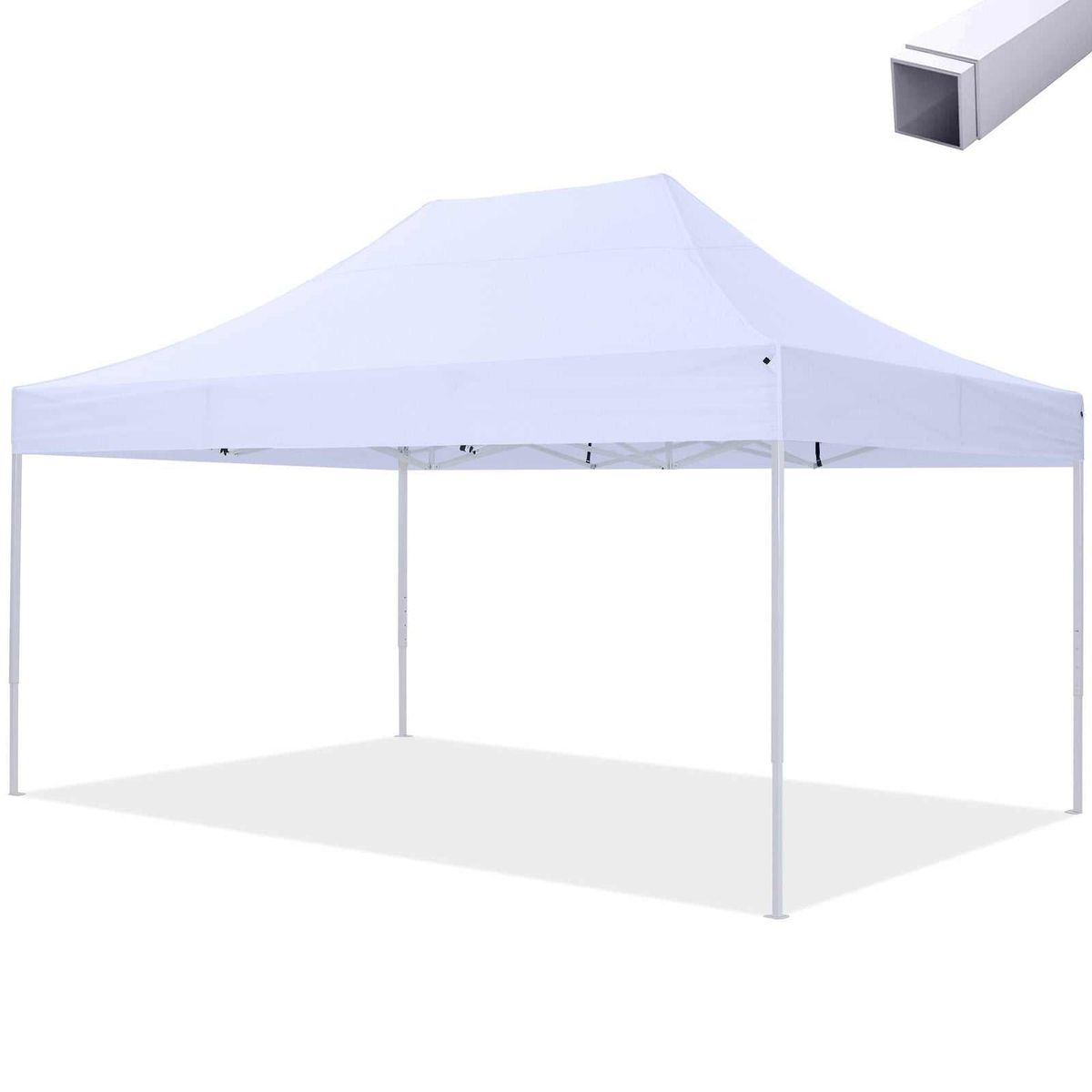 Pavillon Easy Up - 3x4,5m - Stål - Comfort - Beige