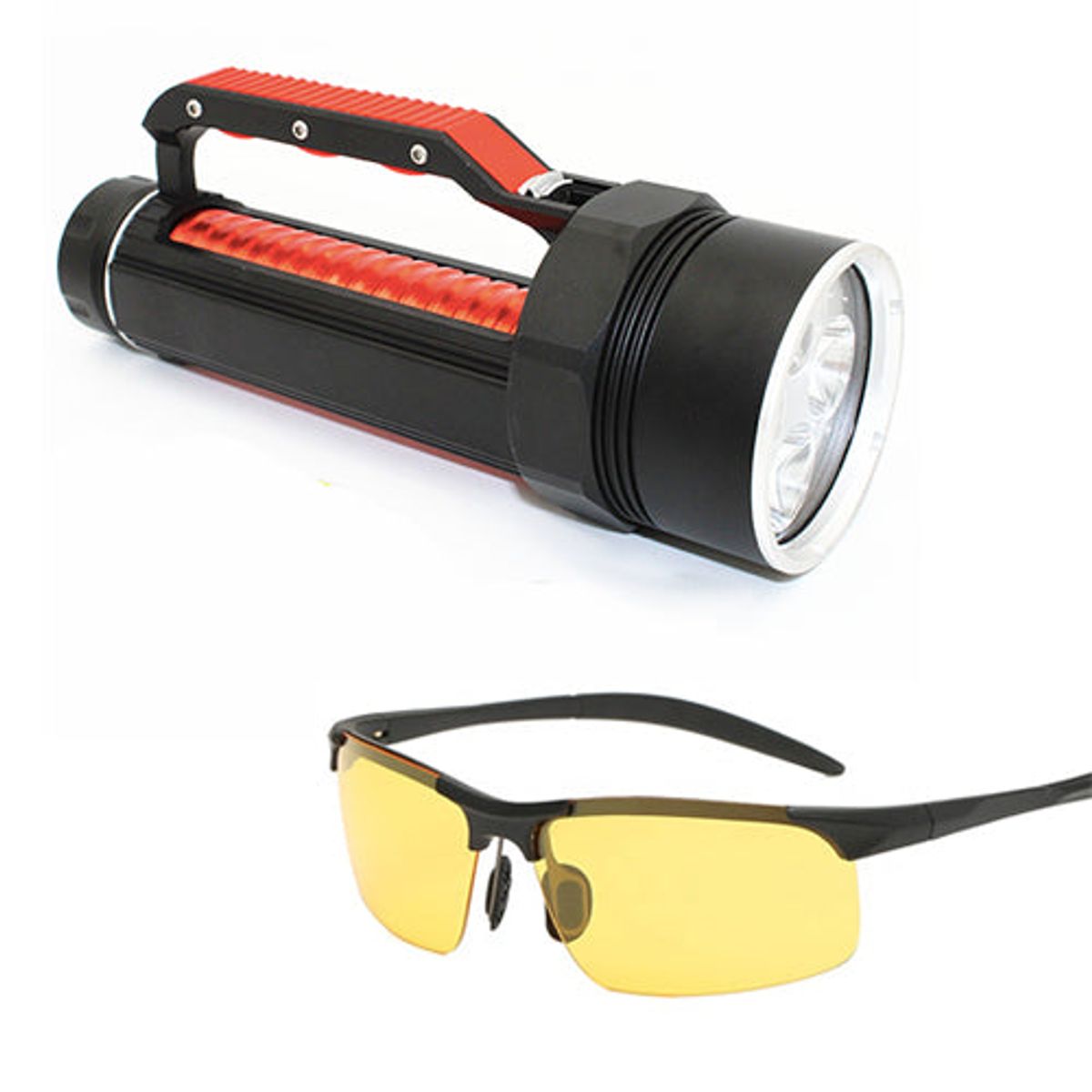 Ravlygte: AmberExpert&trade; XLC6 | Den professionelle UV-ravlygte - AmberExpert&trade; XLC6 med ravbrille - Uden oplader adapter og batteri