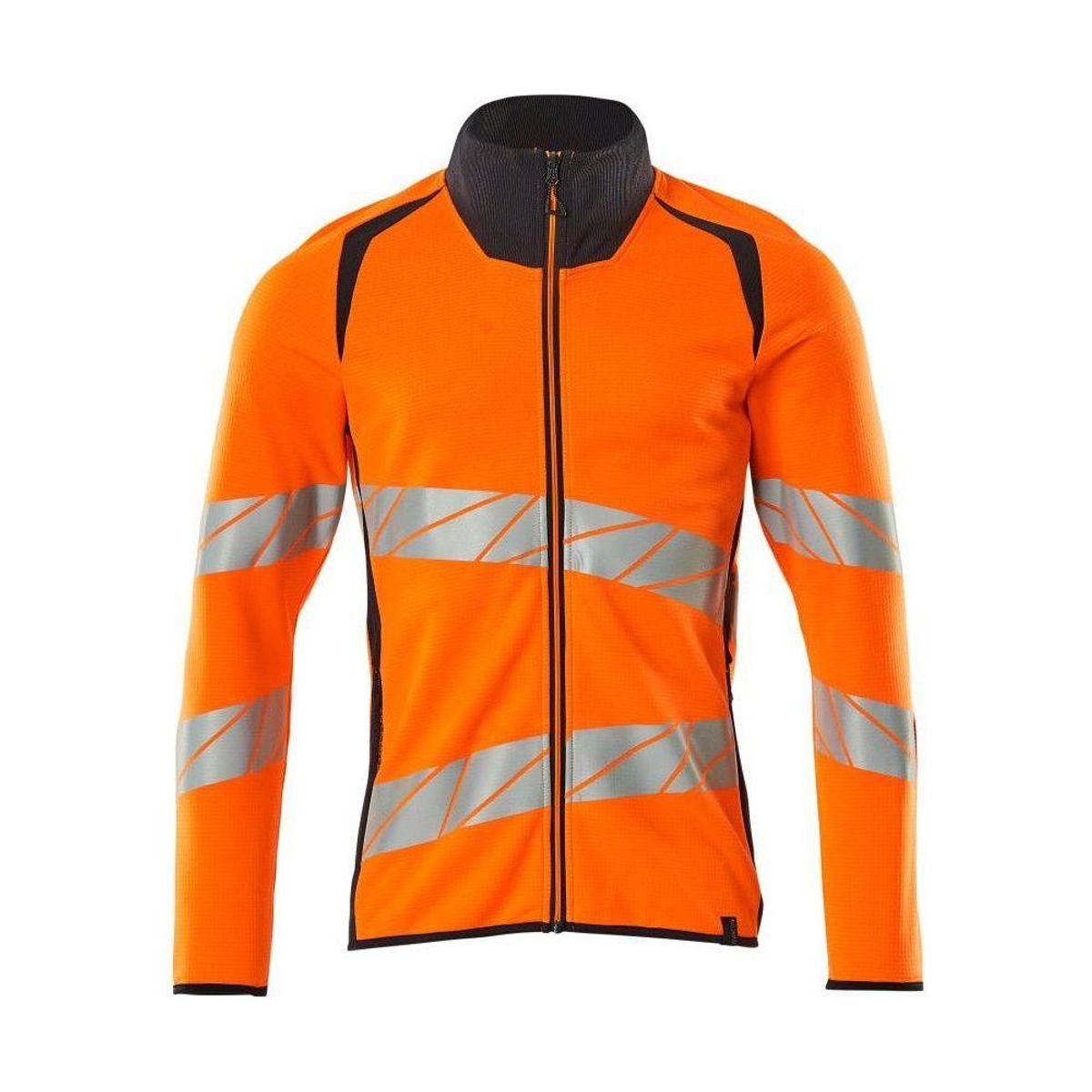 Mascot® Accelerate Safe - Sweatshirt med lynlås, moderne pasform - 19184-781 -hi-vis