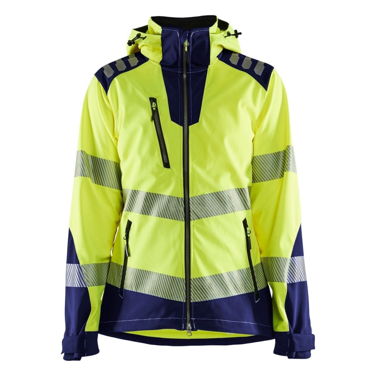 BLÅKLÄDER 4791 Dame High Vis Softshell Jakke