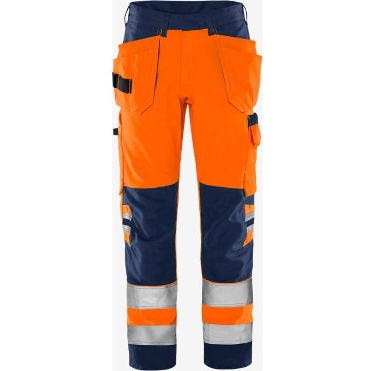 Kansas HIVIS GREEN HÅNDVÆRKERBUKS KL.2 2641 GPLU