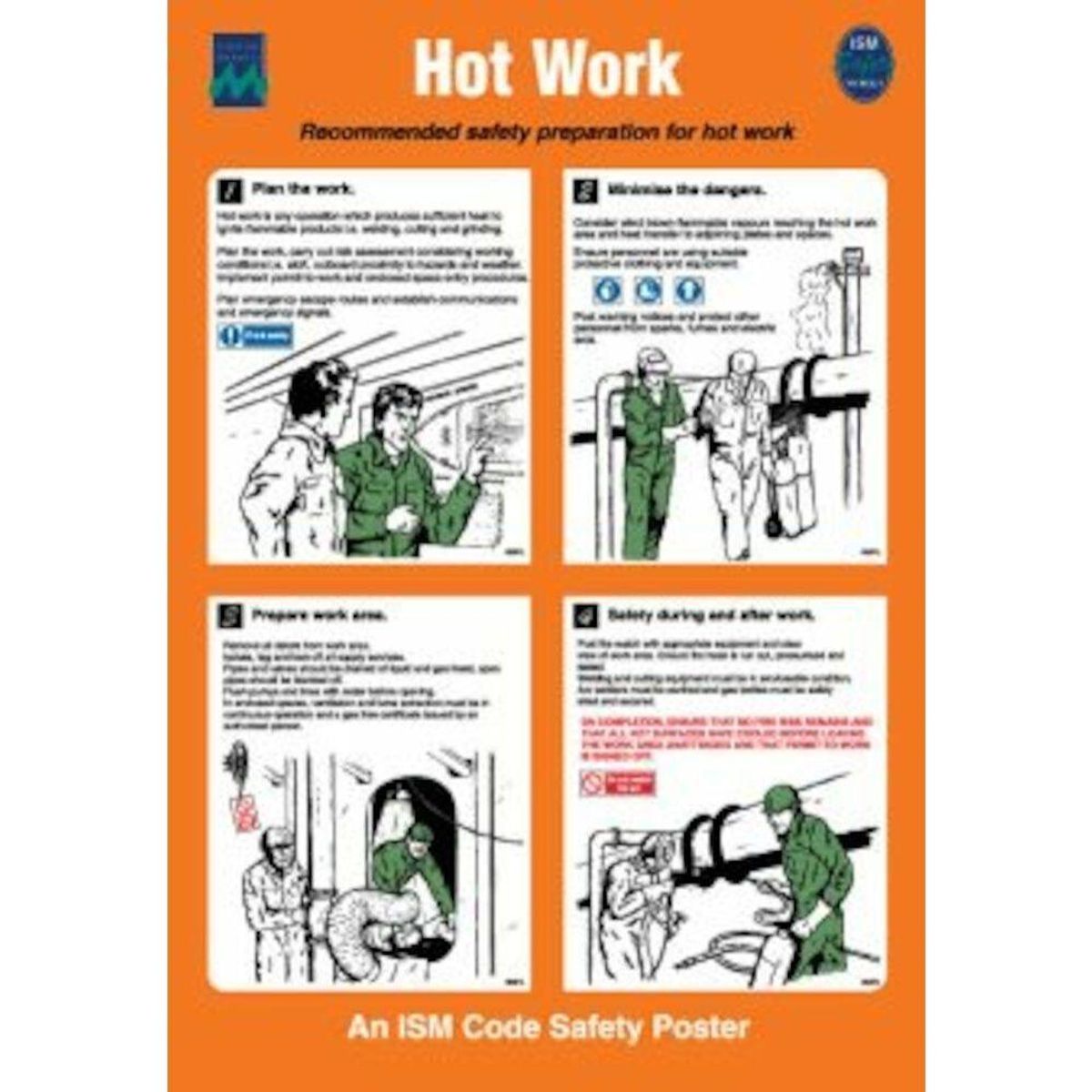 Sign IMO 1024 Hot work 125217