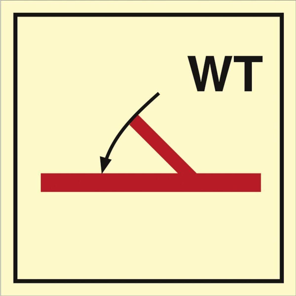 Sign IMO A class self closing watertight fire door 104242