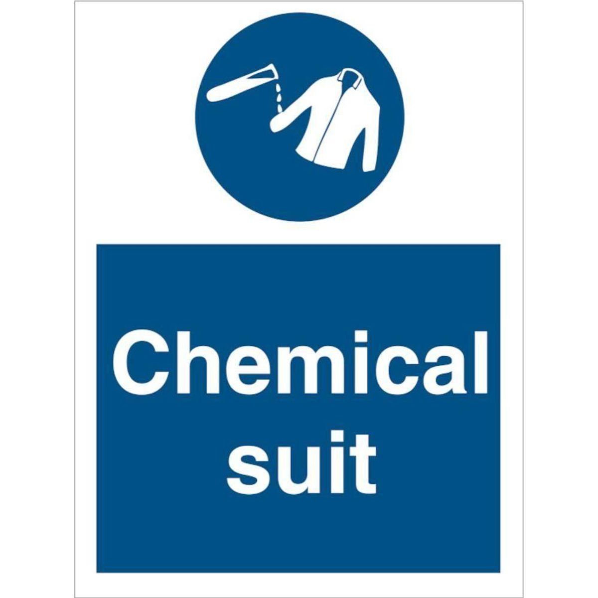 Sign IMO Chemical suit 106024