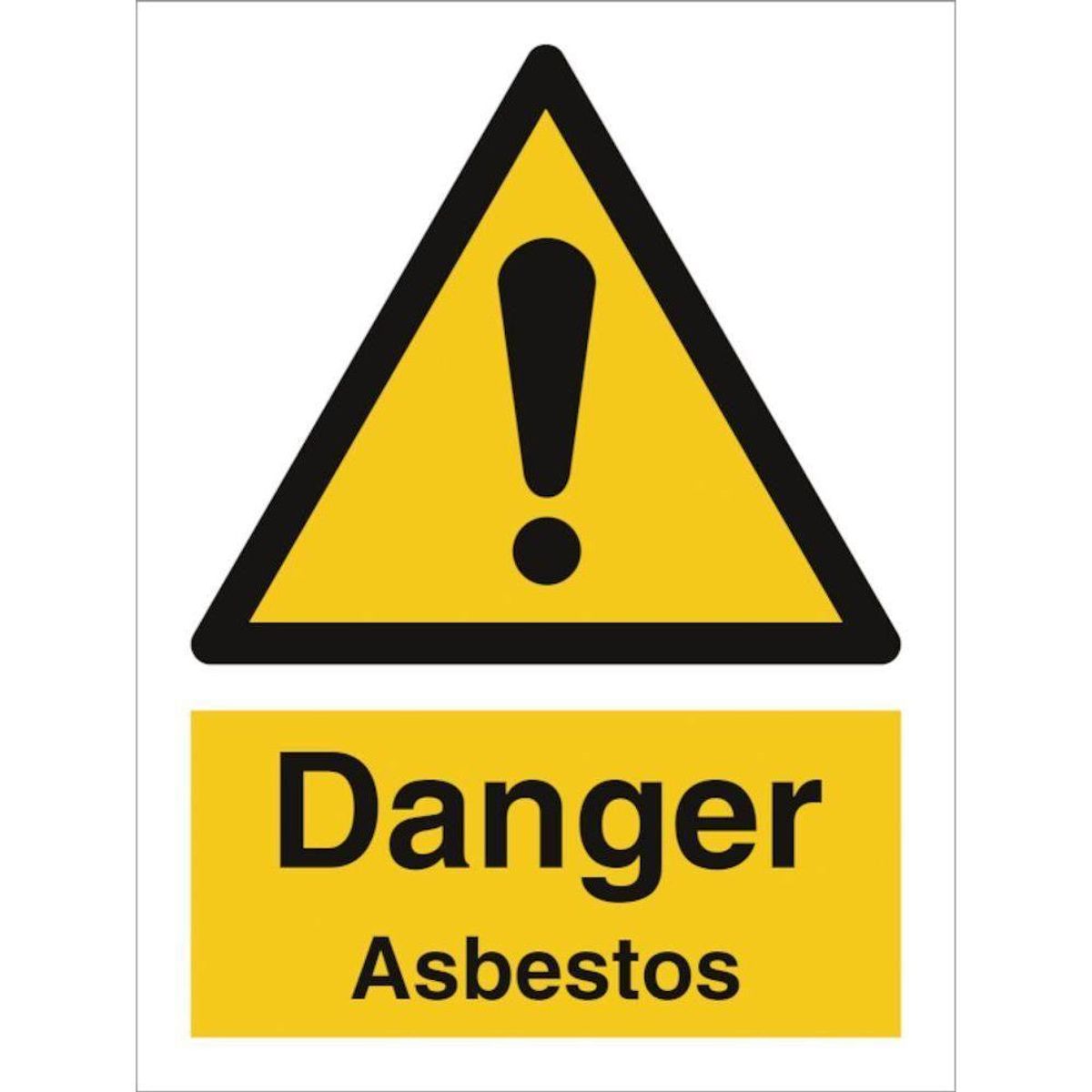 Sign IMO Danger Asbestos 107120