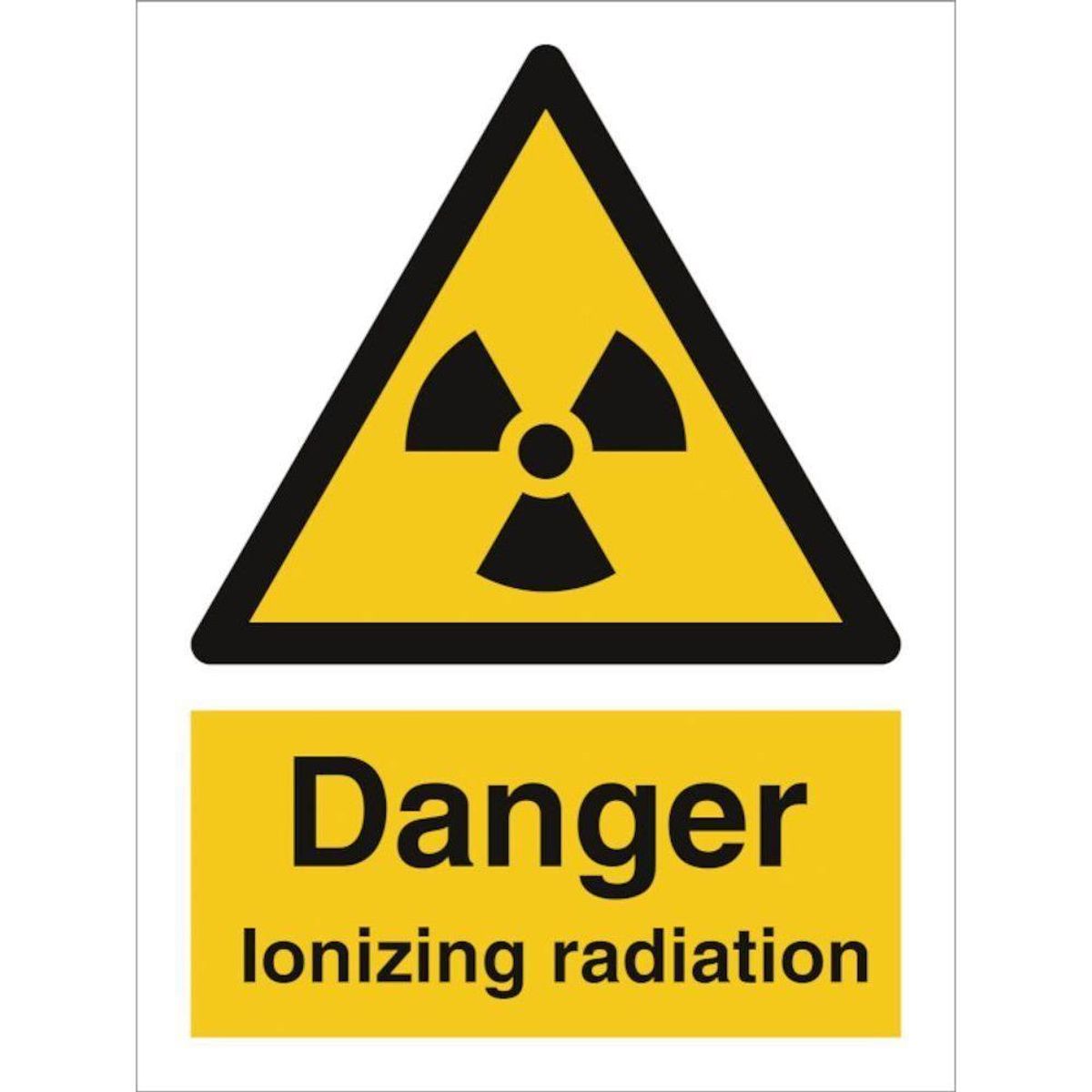 Sign IMO Danger Ionizing radiation 107081