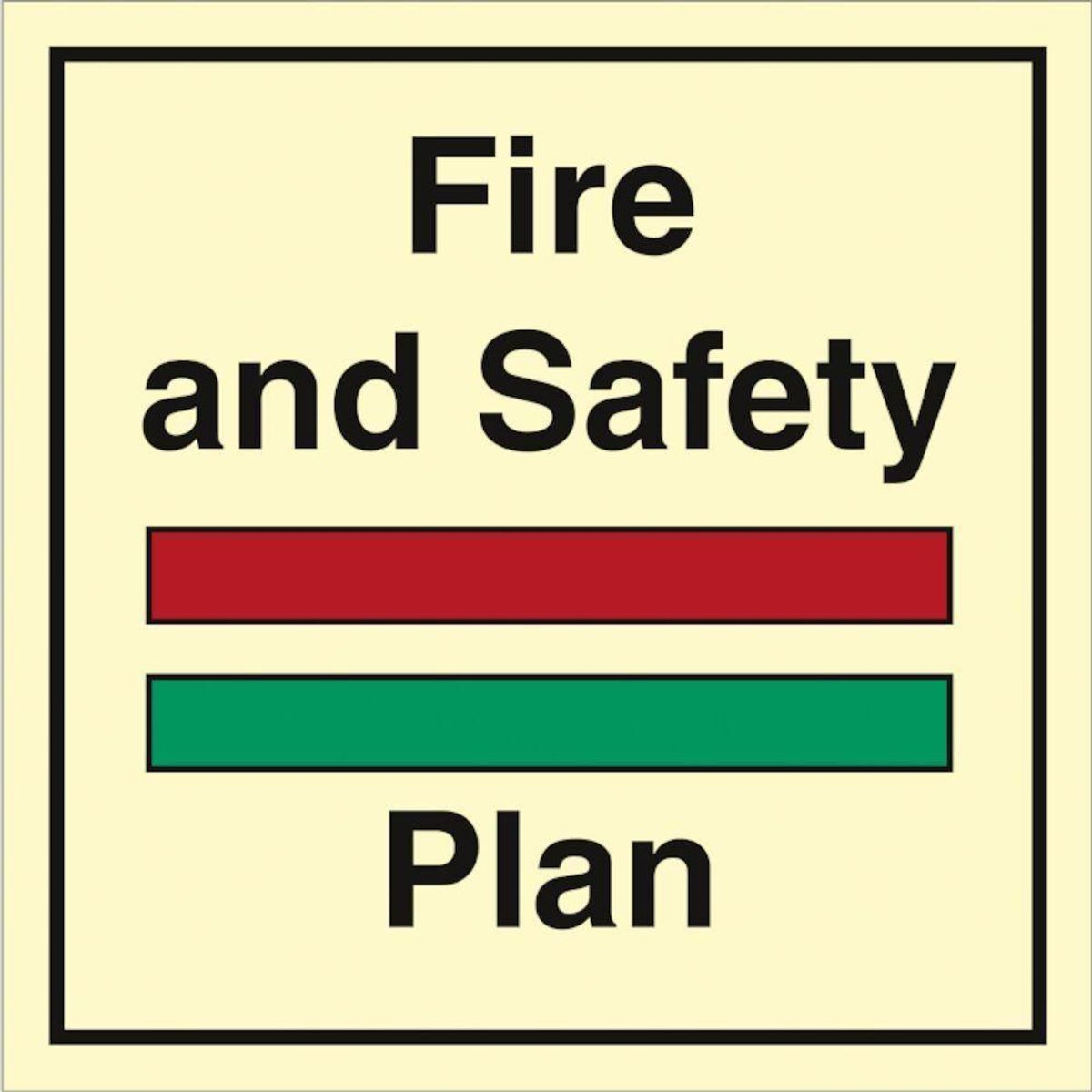 Sign IMO Fire and safety plan 104333