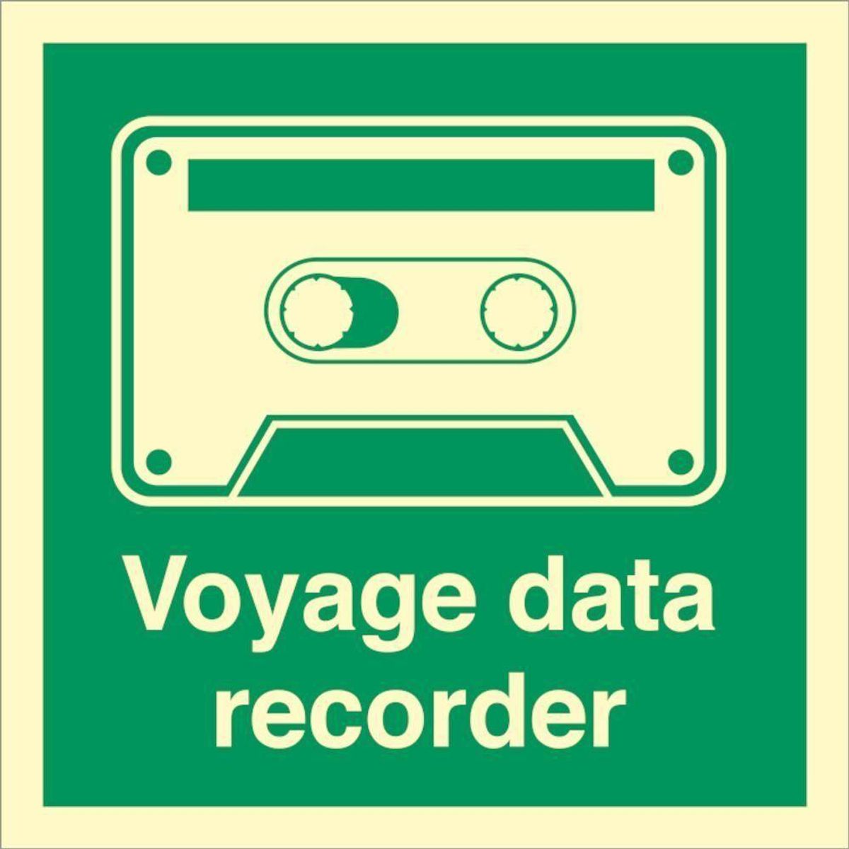 Sign IMO Voyage data recorder