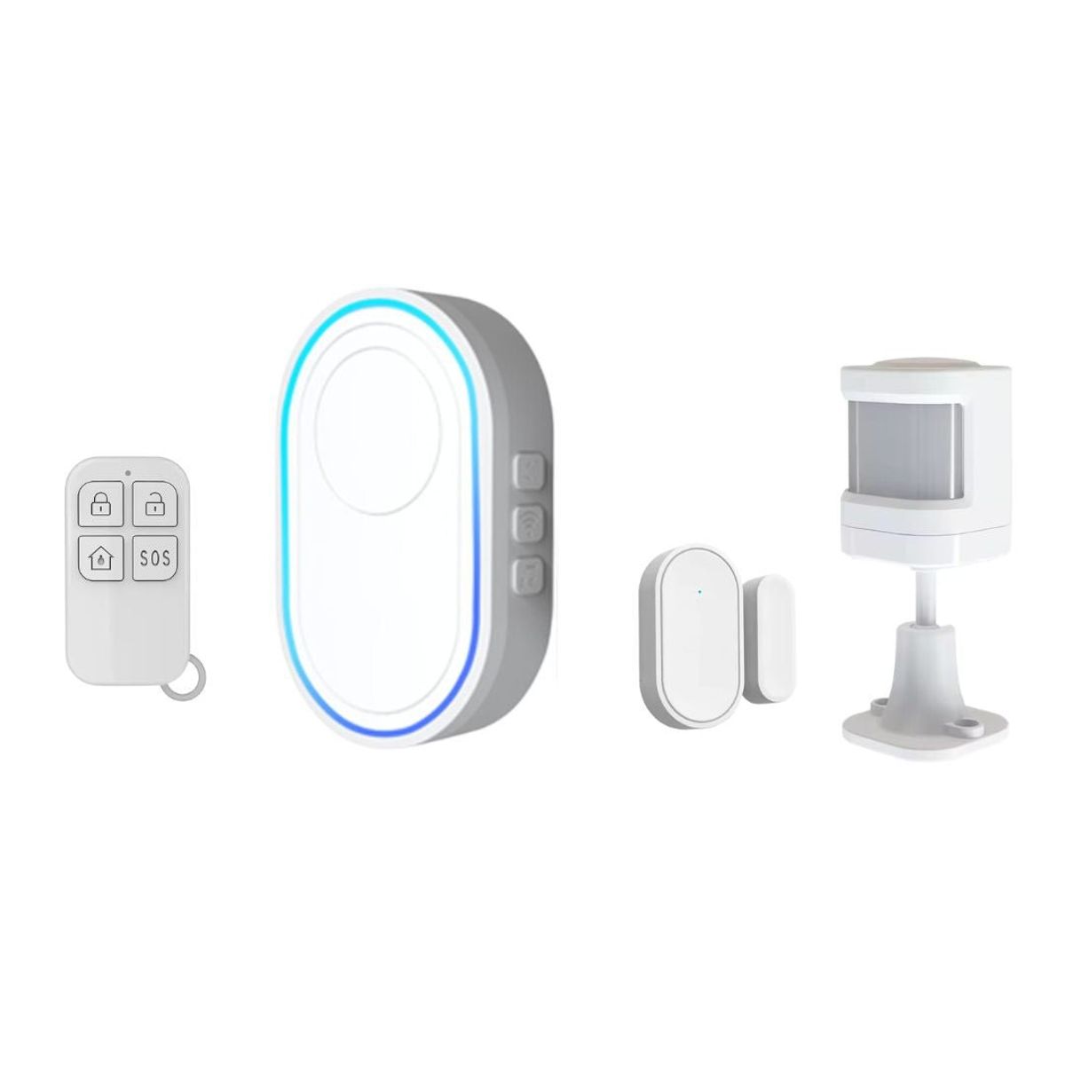 Smart Home Basic Alarm System med Tuya app, Wifi og meget mere! - iHero