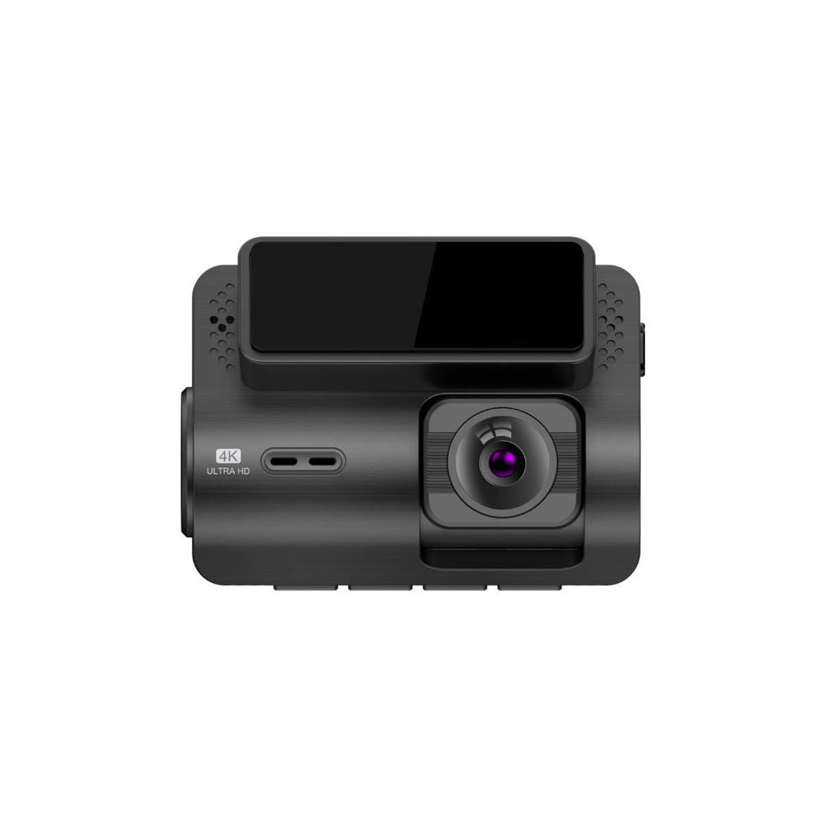 4K Dashcam med Fuld HD Bagkamera, App, Wifi, GPS, Motion detection, G-sensor - iHero