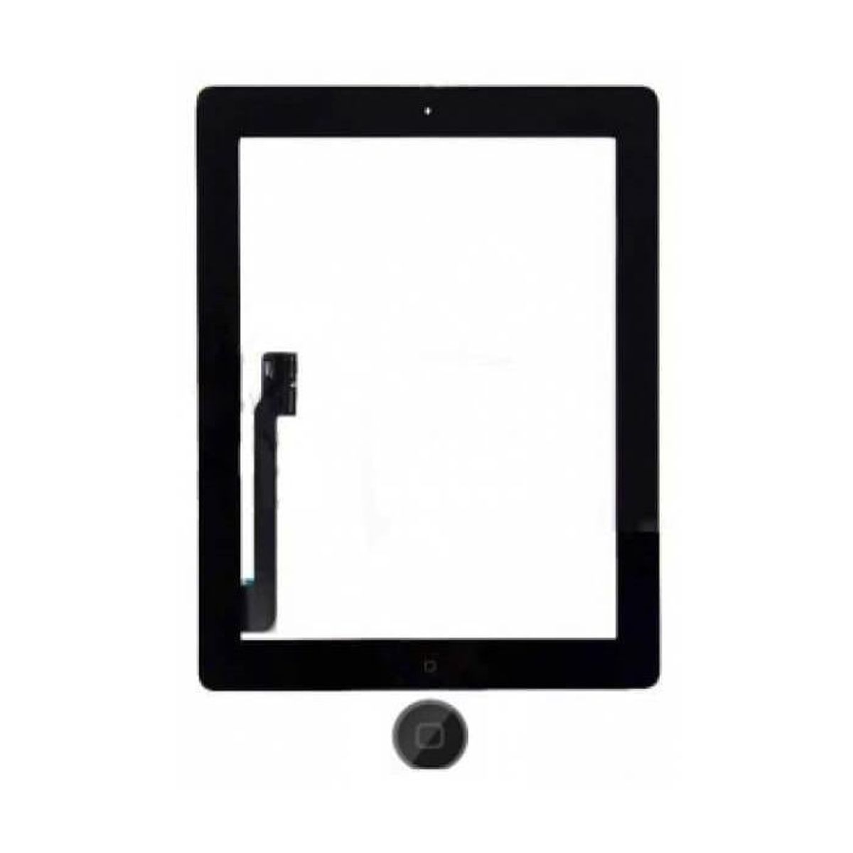 iPad 3/4 Glas (Digitizer/Touch) Sort - iHero