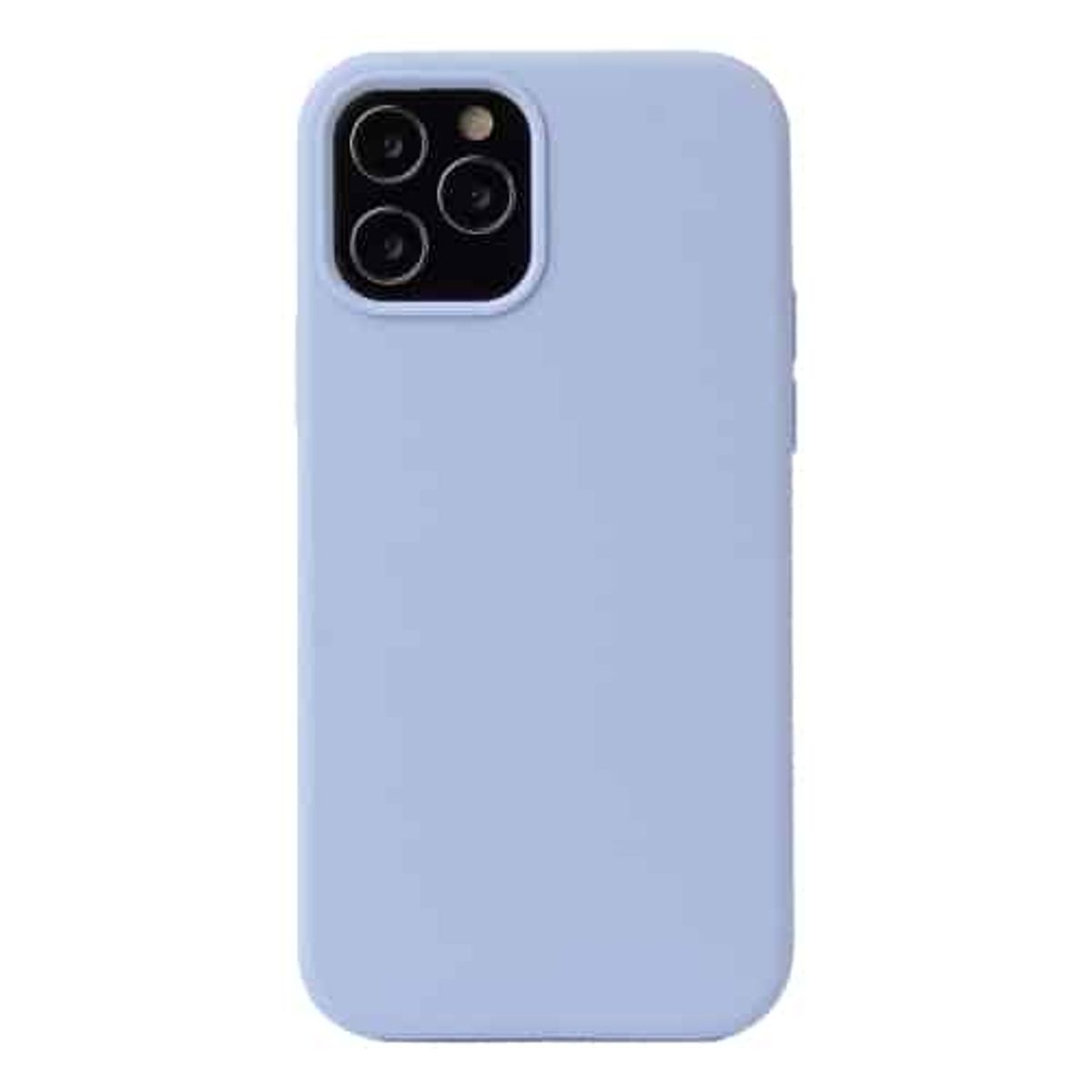 IPHONE 12/12 Pro LIQUID SILIKONE COVER - Lilac Purple - iHero