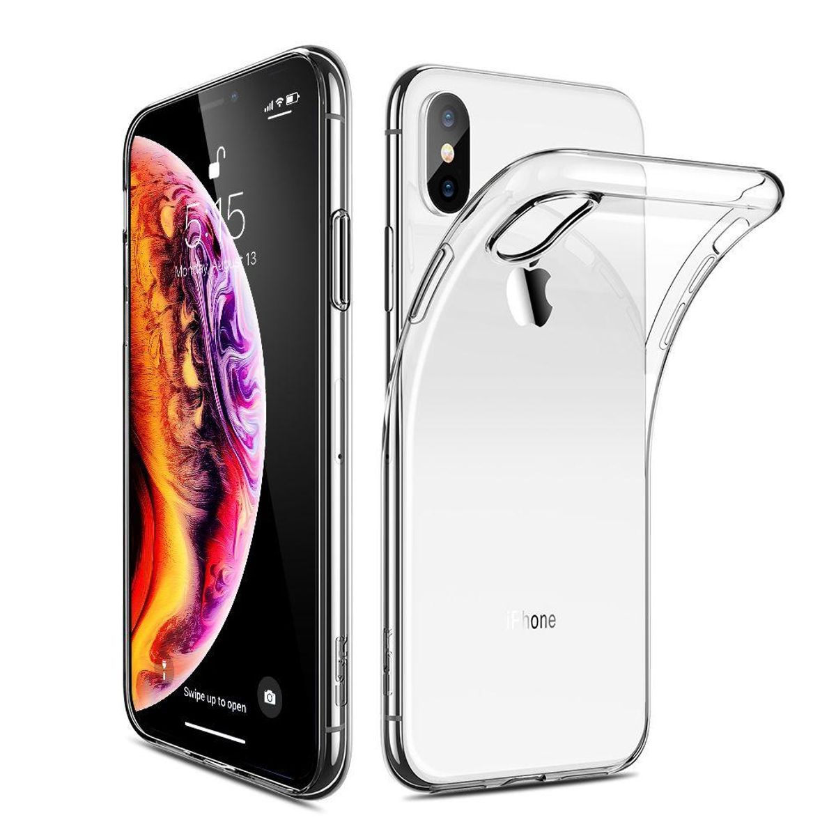 Premium Ultra Tyndt Gennemsigtigt iPhone X/XS Cover - iHero