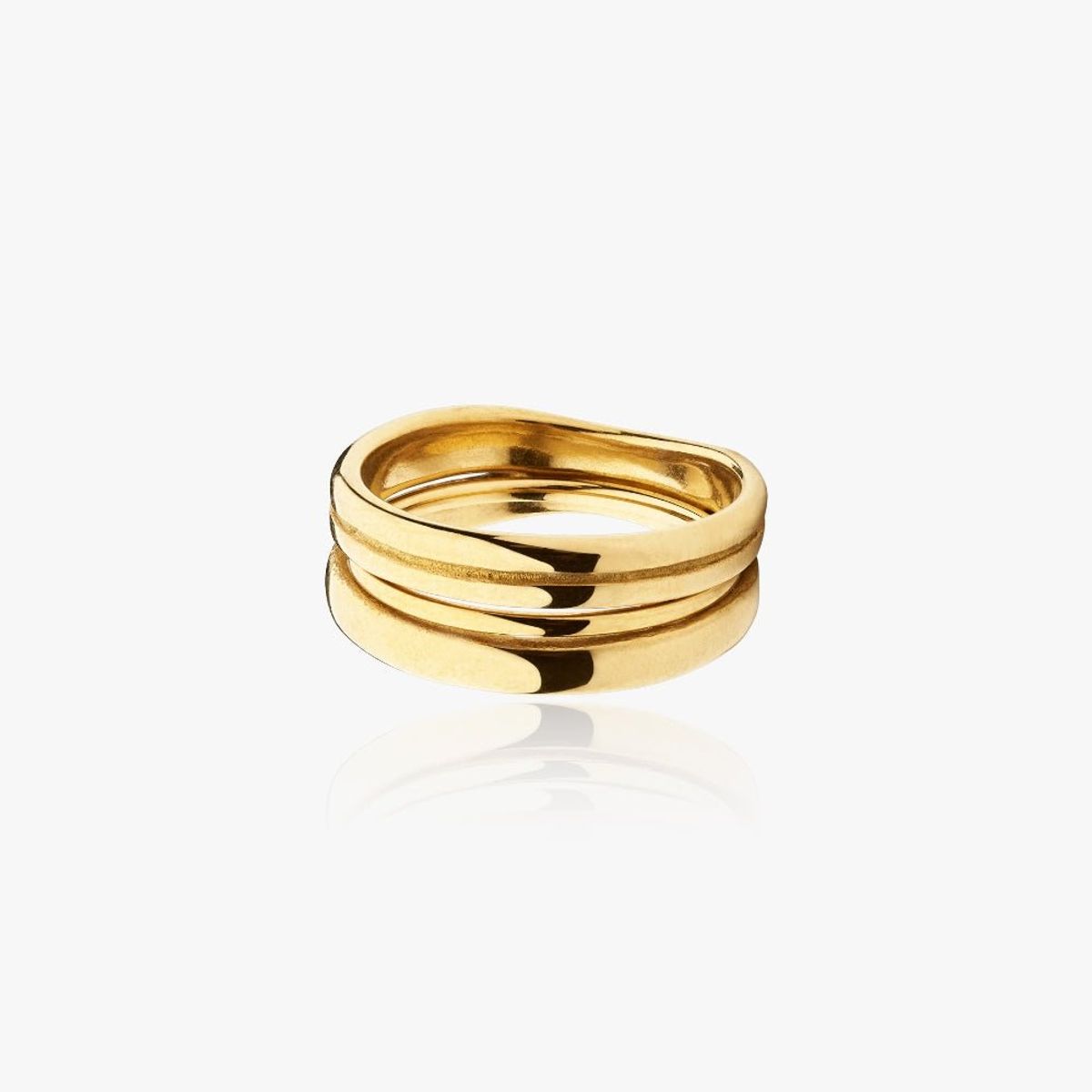 Ella Elegance Ring 14K Guldbelagt