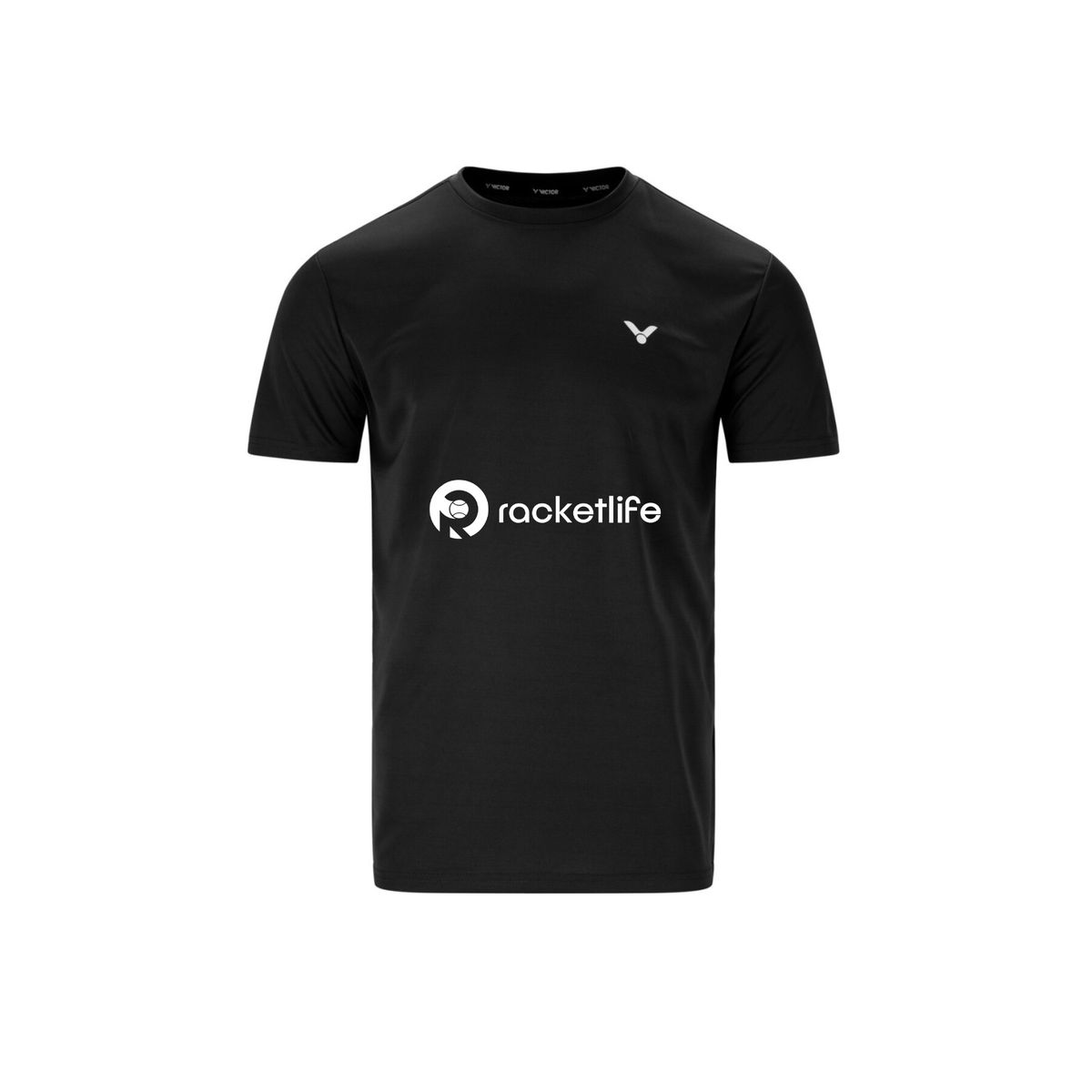 Racketlife x Victor T-shirt (Sort) - XXL