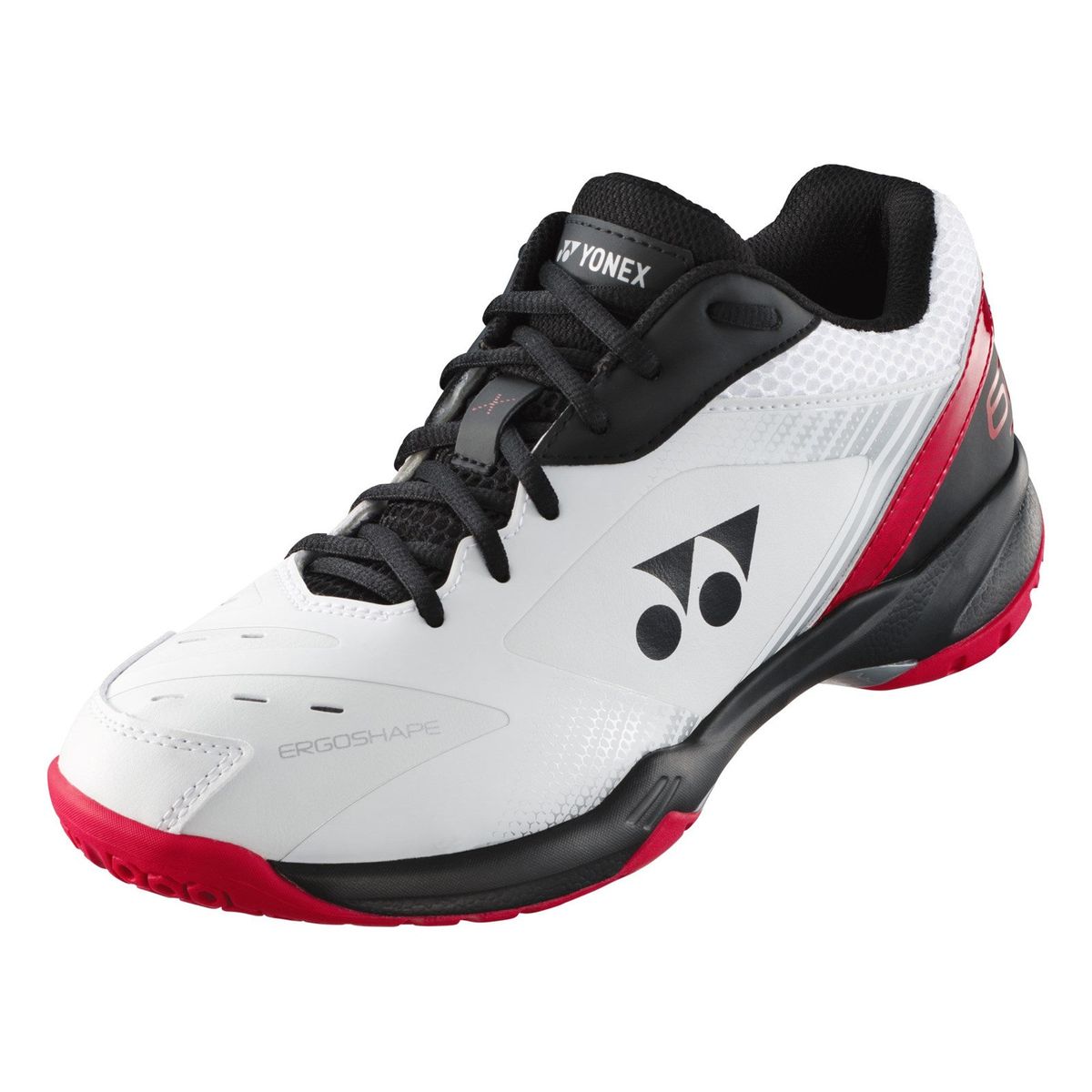 Yonex SHB 65 X 3 Badmintonsko (White/Red) - 41