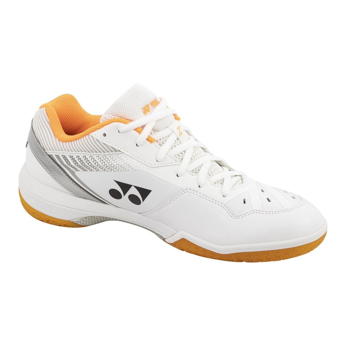 Yonex SHB 65 Z Wide Badmintonsko (White/Orange) - 45.5