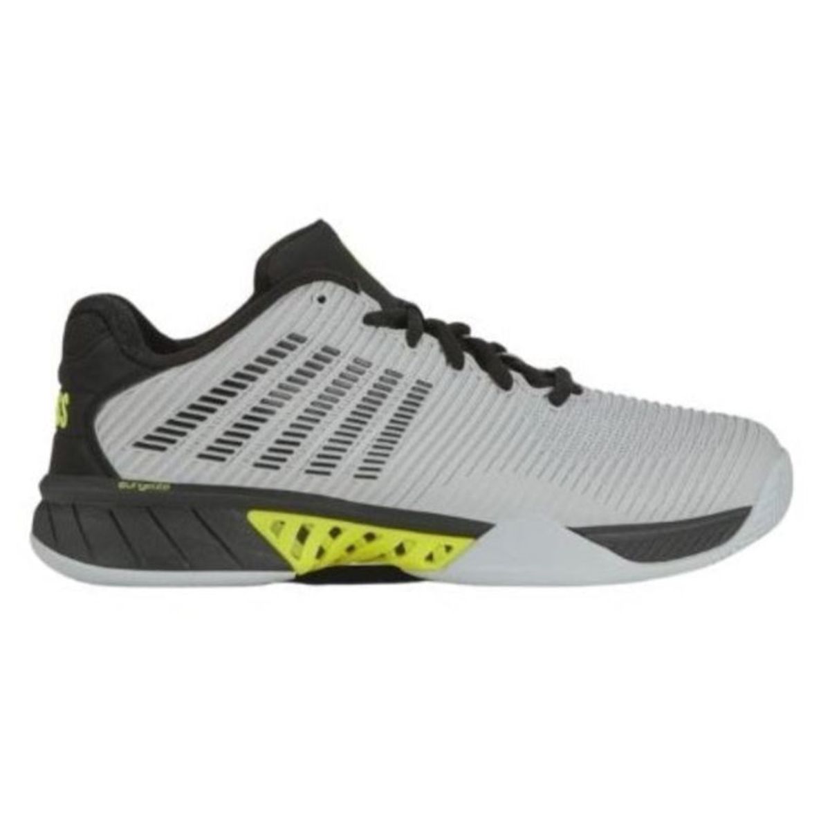 K-Swiss Hypercourt Express 2 (Micro Chip/Black/Tennis Yellow) - 42.5